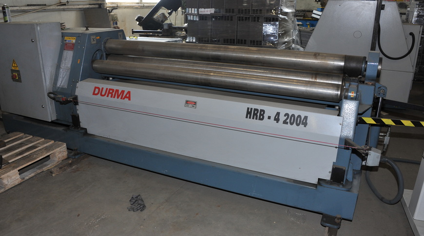 DURMA HRB - 4 - Hydraulische Blechbiegemaschine mit 4 Walzen